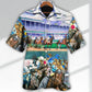Horse Racing Enthusiast Dynamic – Hawaiian Shirt