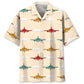 Hawaiian Shirt / Adults / S Airplane Color Hawaiian Shirt