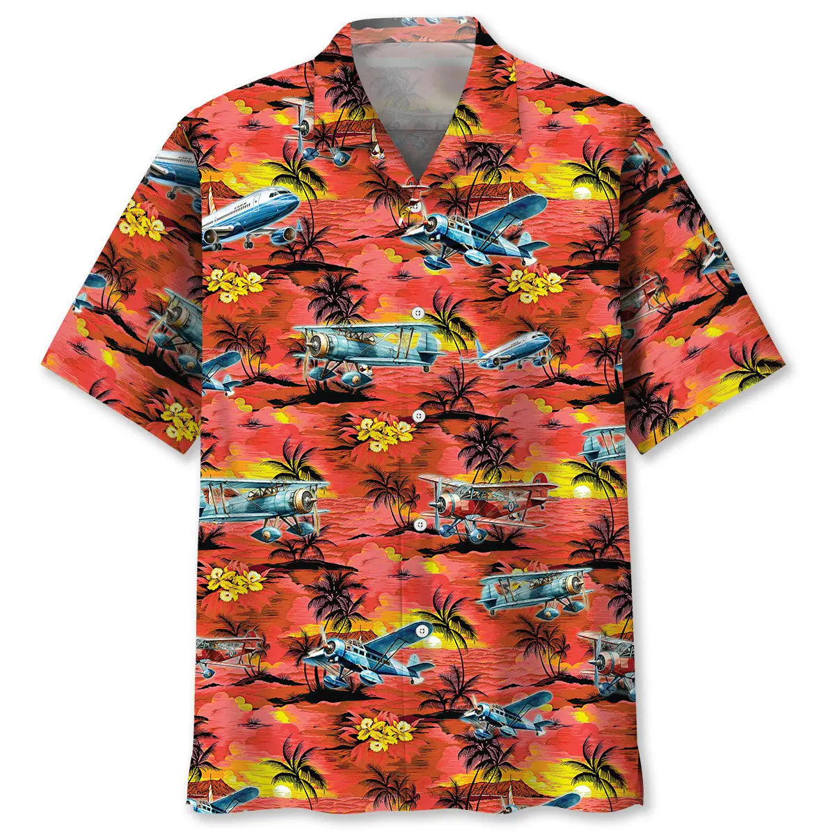 Hawaiian Shirt / Adults / S Airplane Lover Hawaiian Shirt