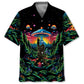 Hawaiian Shirt / Adults / S Alien Bigfoot Middle Finger Hawaiian Shirt