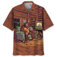 Hawaiian Shirt / Adults / S Alien Stalk Bigfoot House Hawaiian Shirt