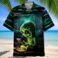 Alien Video Game Hawaiian Shirt