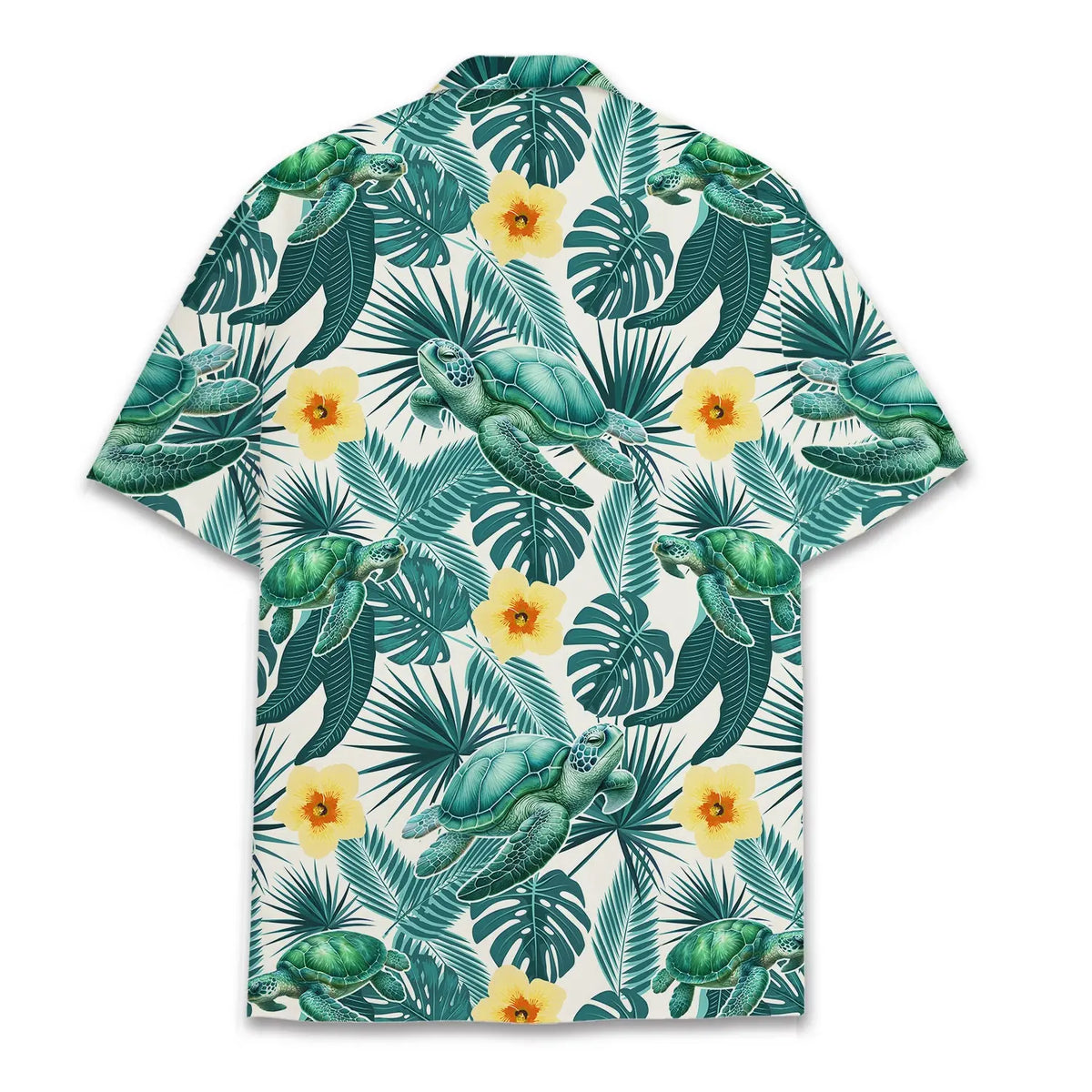 Tropical Turtle Unisex Hawaiian Shirt Aloha Shirt