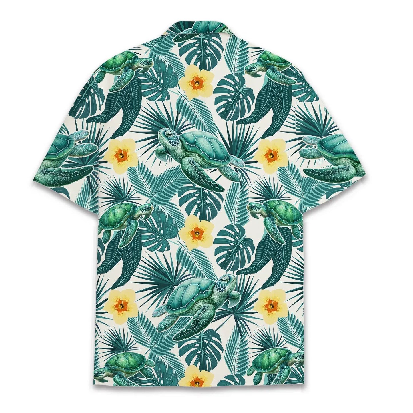 Tropical Turtle Unisex Hawaiian Shirt Aloha Shirt
