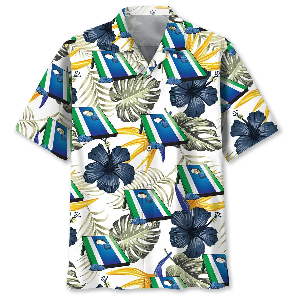 Hawaiian Shirt / Adults / S Aloha Cornhole Hawaiian Shirt