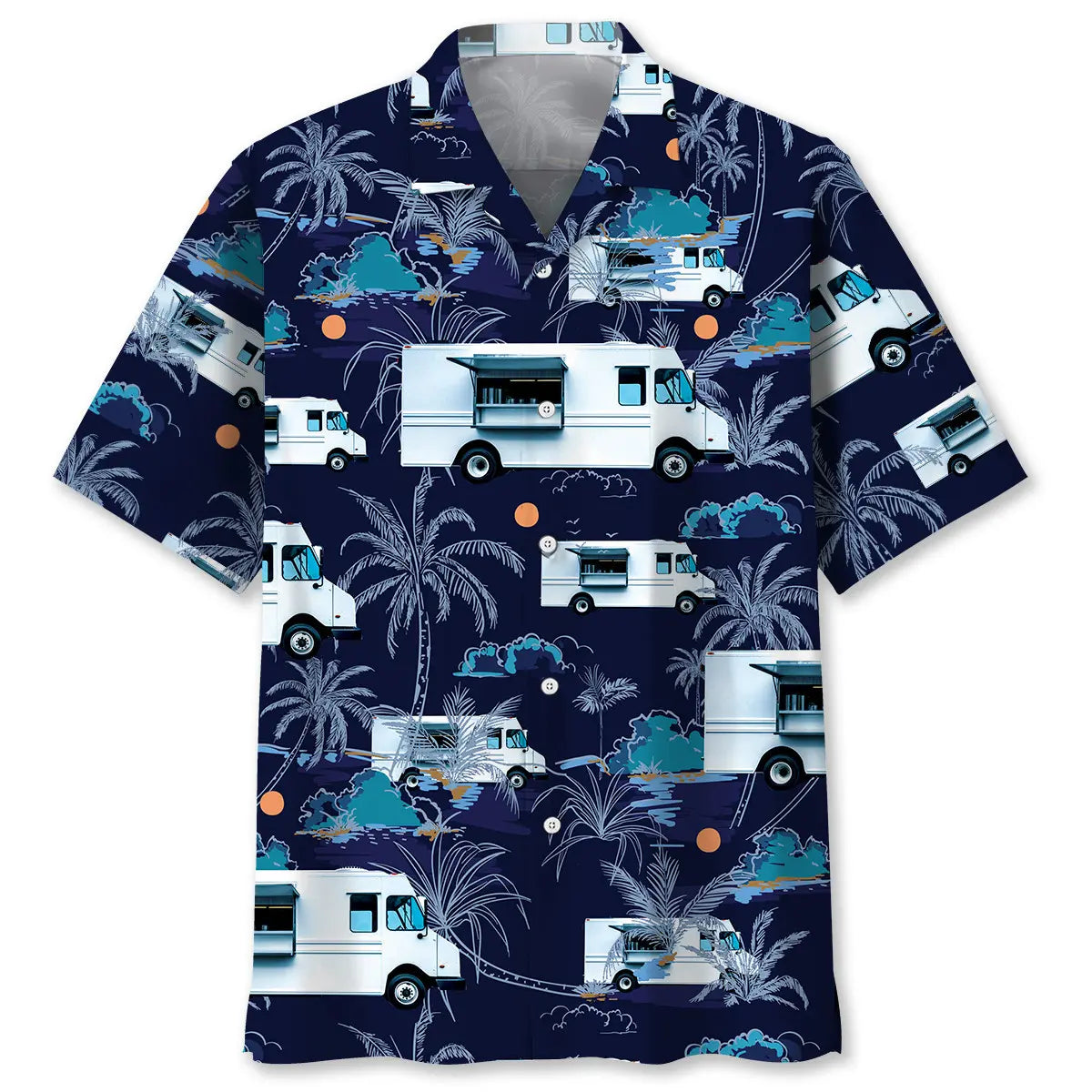 Hawaiian Shirt / Adults / S Aloha Street Food Truck Hawaiian Shirt