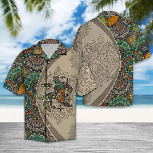 Hawaiian Shirt / Adults / S Amazing Aquarius Horoscope Hawaiian Shirt Summer Button Up