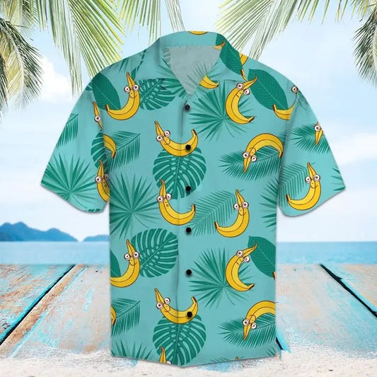Hawaiian Shirt / Adults / S Amazing Bananas Hawaiian Shirt Summer Button Up