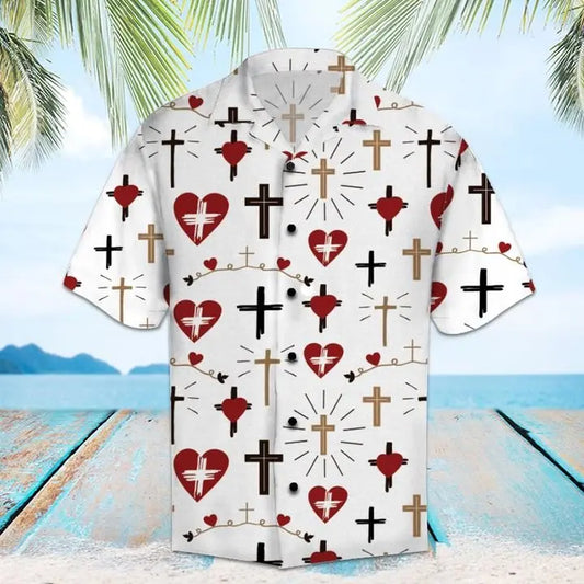 Hawaiian Shirt / Adults / S Amazing Christian Hawaiian Shirt Summer Button Up