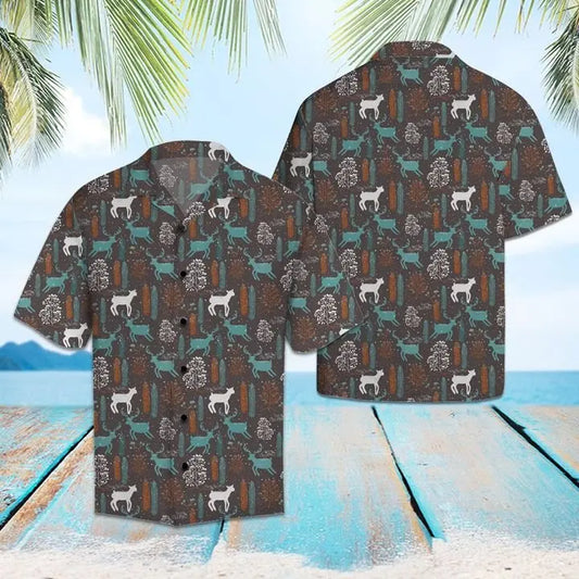 Hawaiian Shirt / Adults / S Amazing Deer Hawaiian Shirt Summer Button Up