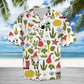 Hawaiian Shirt / Adults / S Amazing Garden Gnome And Vegetables Hawaiian Shirt Summer Button Up