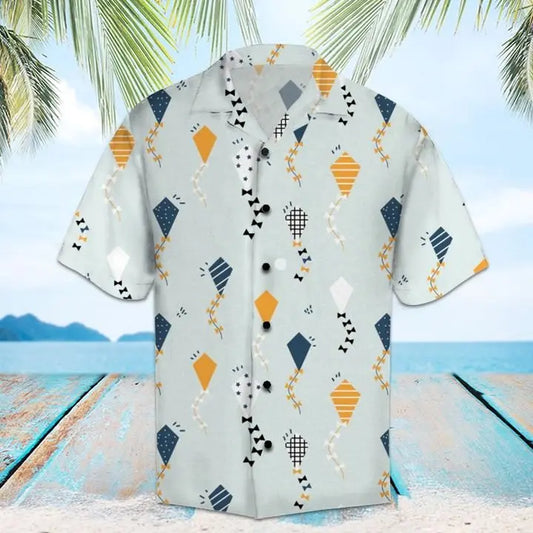 Hawaiian Shirt / Adults / S Amazing Kite Hawaiian Shirt Summer Button Up