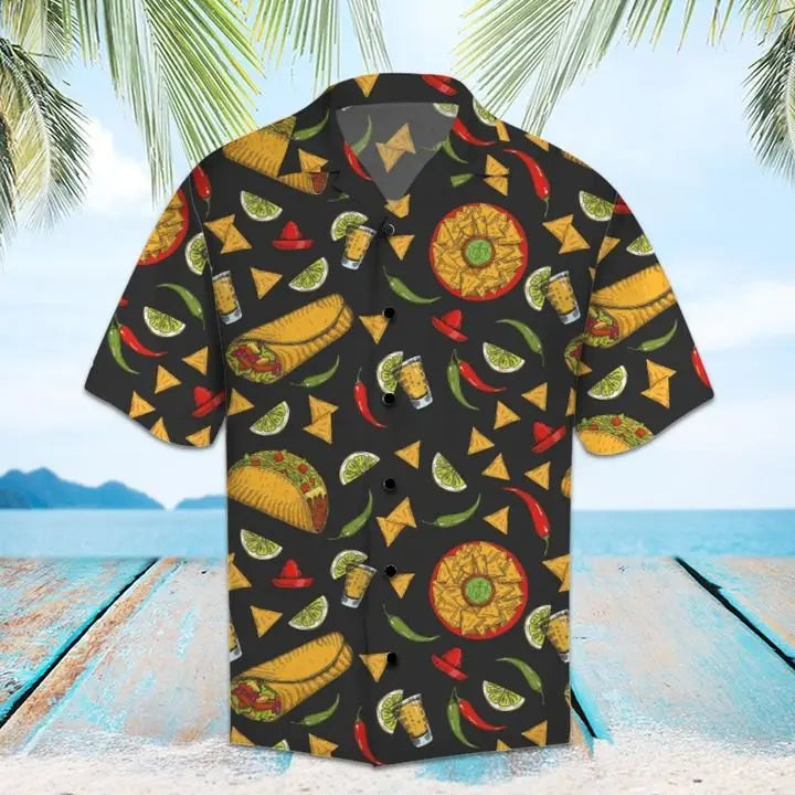 Hawaiian Shirt / Adults / S Amazing Mexican Food Hawaiian Shirt Summer Button Up