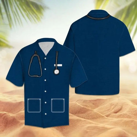 Hawaiian Shirt / Adults / S Amazing Nurse Hawaiian Shirt Summer Button Up
