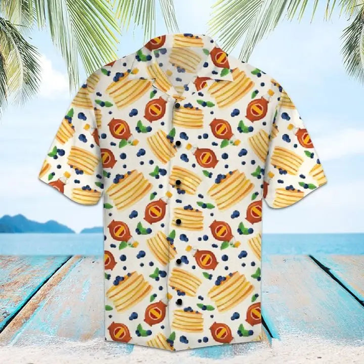 Hawaiian Shirt / Adults / S Amazing Pancakes Hawaiian Shirt Summer Button Up