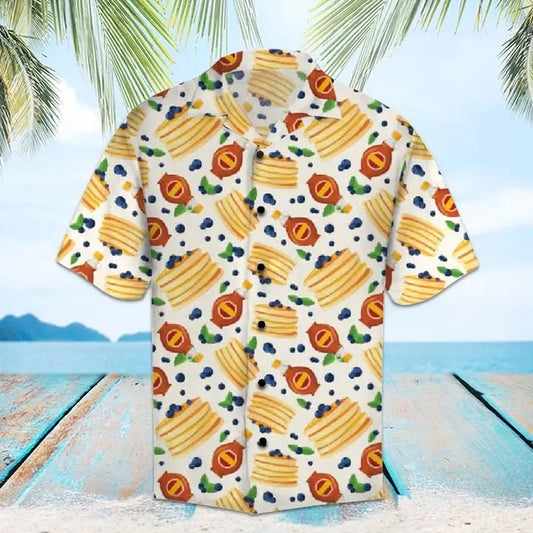 Hawaiian Shirt / Adults / S Amazing Pancakes Hawaiian Shirt Summer Button Up