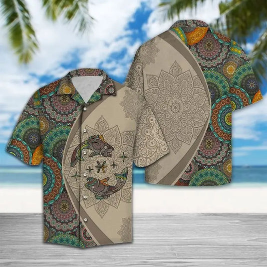 Hawaiian Shirt / Adults / S Amazing Pisces Horoscope Hawaiian Shirt Summer Button Up