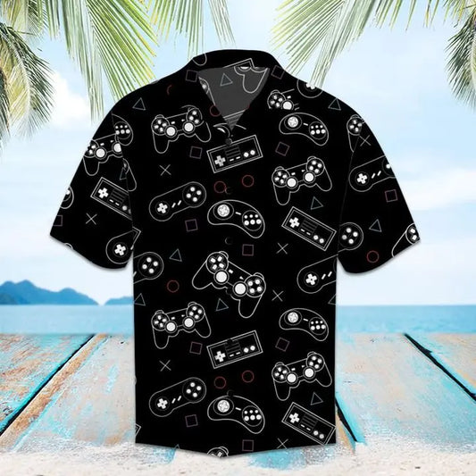 Hawaiian Shirt / Adults / S Amazing Playstation Hawaiian Shirt Summer Button Up