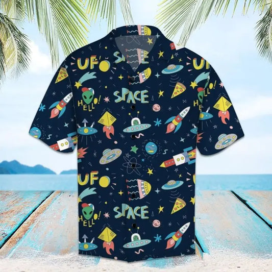 Hawaiian Shirt / Adults / S Amazing Space Force Hawaiian Shirt Summer Button Up