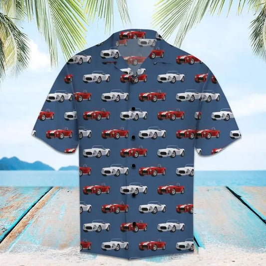 Hawaiian Shirt / Adults / S Amazing Sports Car Hawaiian Shirt Summer Button Up