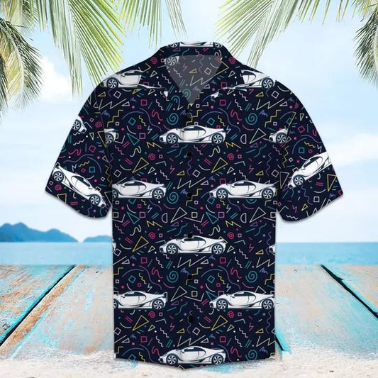 Hawaiian Shirt / Adults / S Amazing Sports Car Hawaiian Shirt Summer Button Up
