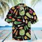Hawaiian Shirt / Adults / S Amazing Vegan Hawaiian Shirt Summer Button Up