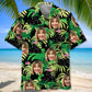American Army and Wife Tank M4 Hawaiian Shirt
