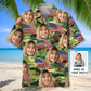 American Army Wife Custom Photo Hawaiian Shirt