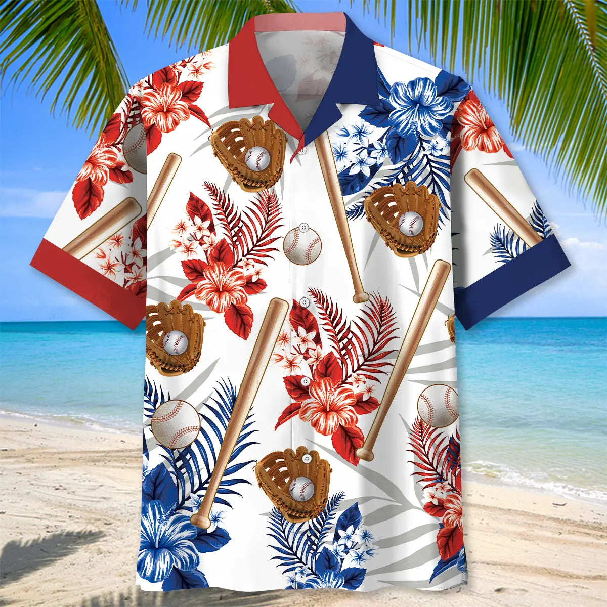 American Baseball Hawaiian Shirt