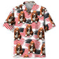 Hawaiian Shirt / Adults / S American Basset Hound Hawaiian Shirt