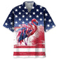 Hawaiian Shirt / Adults / S American Flamingo Hawaiian Shirt