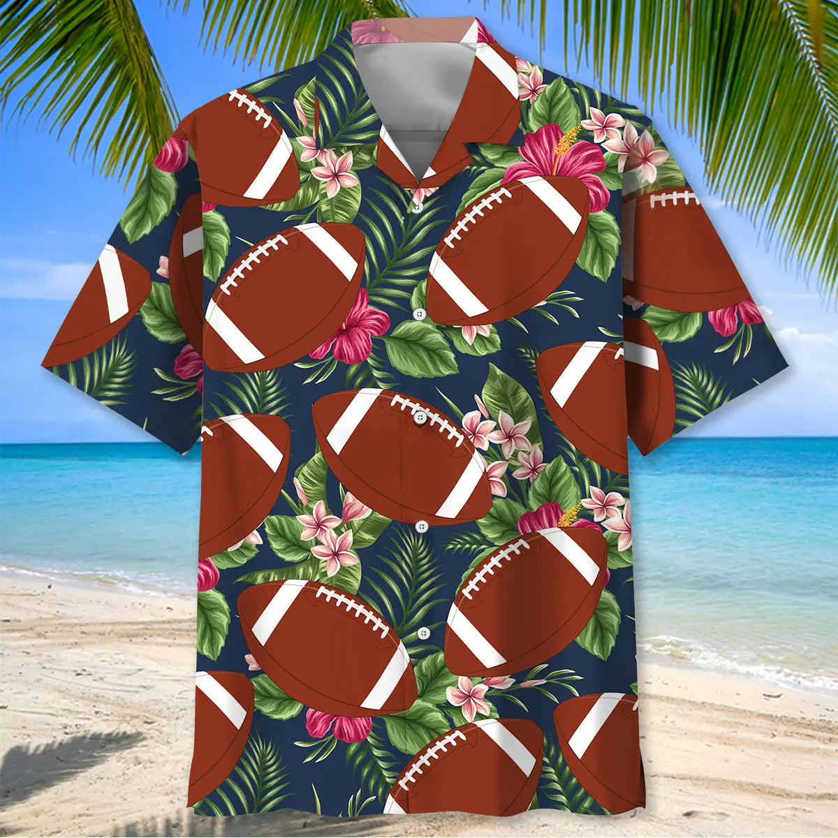 American Football Hawaiian Shirt