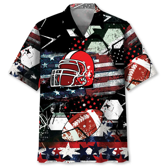 Hawaiian Shirt / Adults / S American Football Hawaiian Shirt