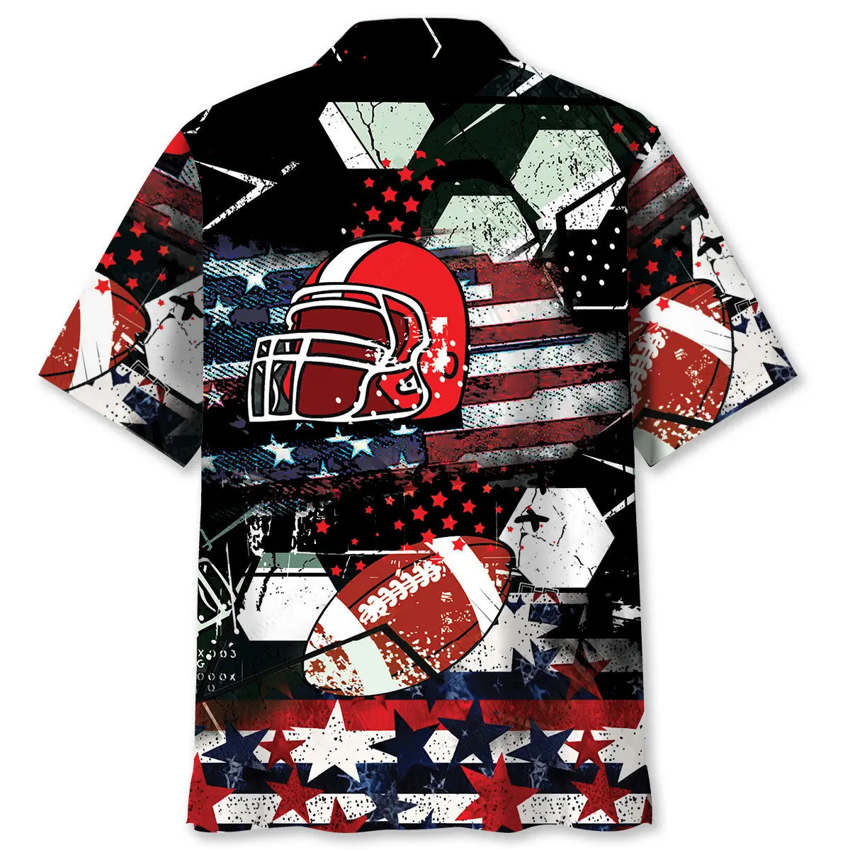 American Football Hawaiian Shirt