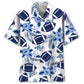 Hawaiian Shirt / Adults / S American Football Hawaiian Shirt Blue