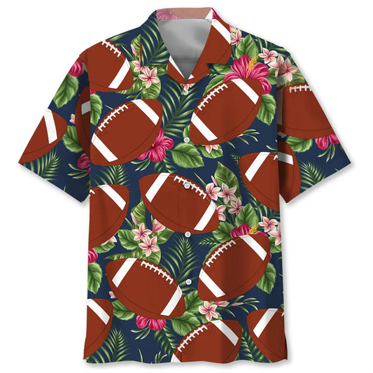 Hawaiian Shirt / Adults / S American Football Hawaiian Shirt