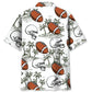 American Football Palm Tree Hawaiian Shirt