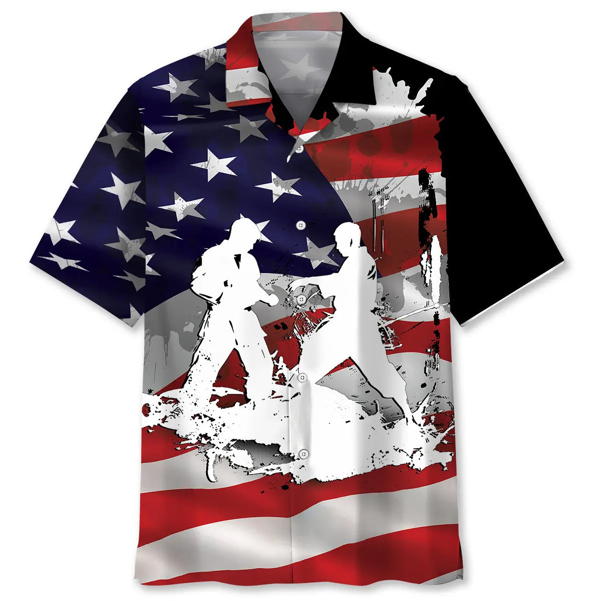 Hawaiian Shirt / Adults / S American Karate Hawaiian Shirt