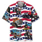 Hawaiian Shirt / Adults / S American Monster Truck Hawaiian Shirt