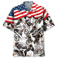 Hawaiian Shirt / Adults / S American Mountain Bike Hawaiian Shirt