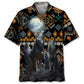 Hawaiian Shirt / Adults / S American Native Wolf Hawaiian Shirt