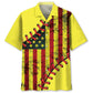 Hawaiian Shirt / Adults / S American Softball Hawaiian Shirt