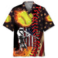 Hawaiian Shirt / Adults / S American Softball Hawaiian Shirt