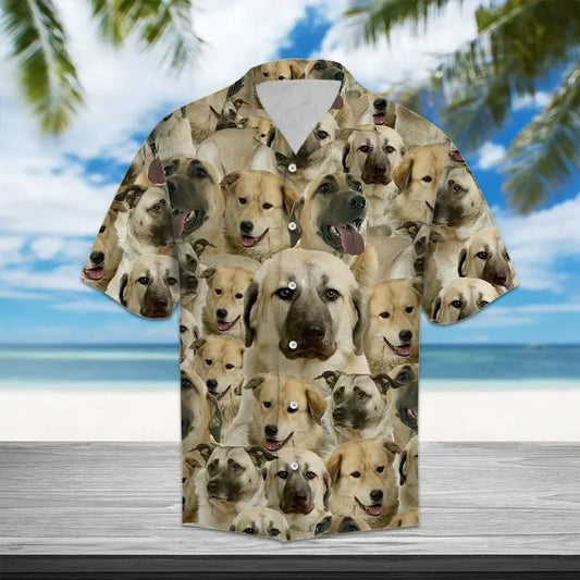 Hawaiian Shirt / Adults / S Anatolian Shepherd Hawaiian Shirt Summer Button Up