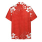 Hawaiian Shirt / Adults / S Angry Red Bird Short Sleeve Hawaiian Shirt
