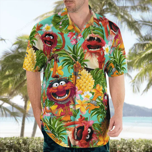 Hawaiian Shirt / Adults / S Animal Muppet Hawaiian Shirt