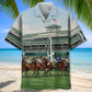 Antique Horse Racing Hawaiian Shirt