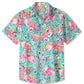 Hawaiian Shirt / Adults / S Aohadaddy Beach Coconut Tree Flamingo Summer Vacation Hawaiian Shirt