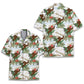 Bigfoot Riding Dinosaur Unisex Hawaiian Shirt Aloha Shirt