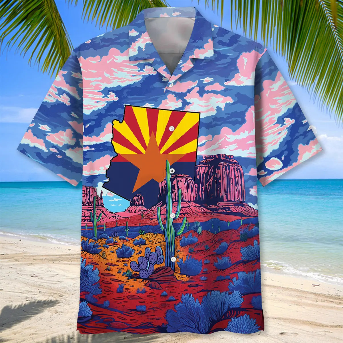 Arizona State The Red Mountain Hawaiian Shirt